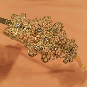 Claire's Accessories - Gold Headband β¨ Claire's Accessories - Gold Headband β¨